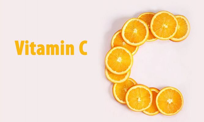 Treatment cùng với sản phẩm từ vitamin C