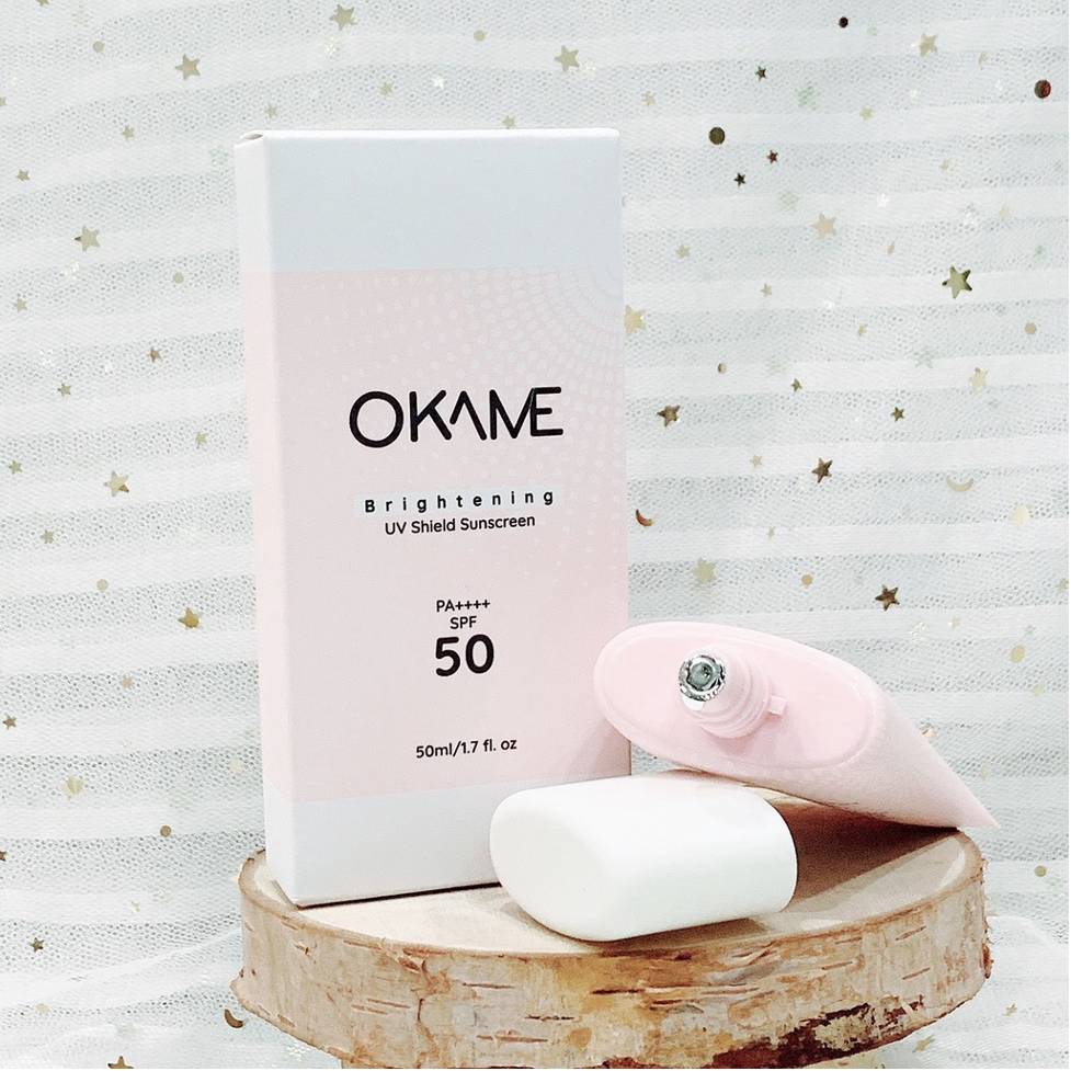 Kem chống nắng Okame Brightening UV Shield Sunscreen SPF 50 PA++++