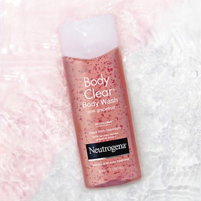 Sản phẩm trị mụn lưng Neutrogena Body Clear Body Wash Pink Grapefruit