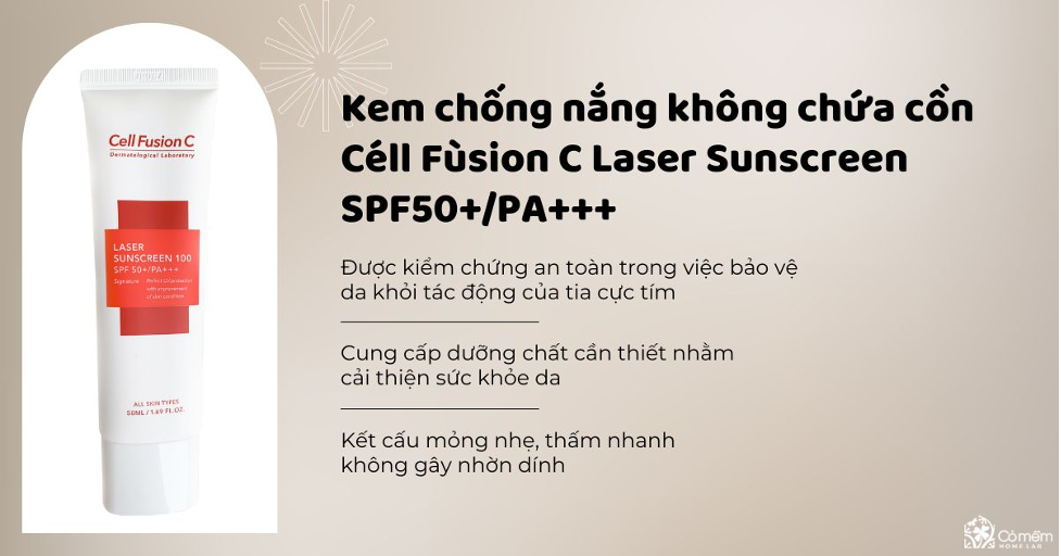 Kem chống nắng Céll Fùsion C Laser Sunscreen SPF50+:PA+++